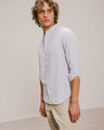 Camisa Manga Larga Beige,AZUL CIELO